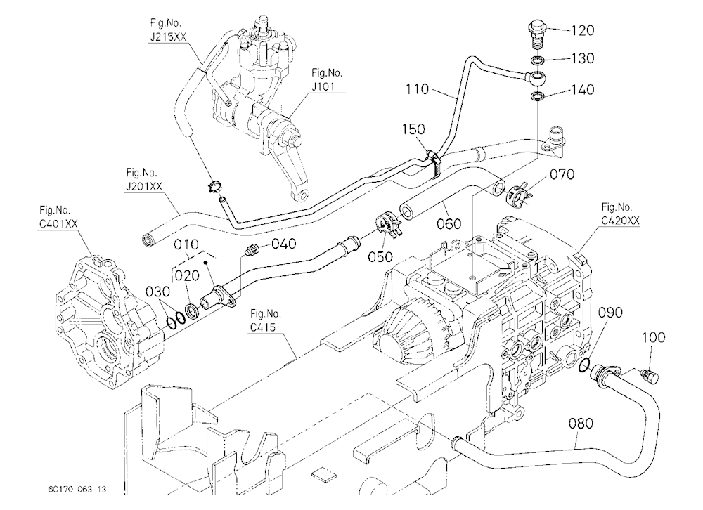 Hydraulic Oil Line(F/M)