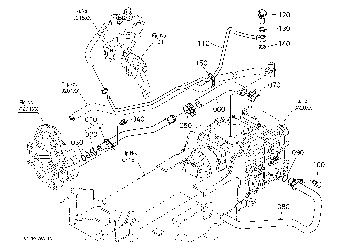 Hydraulic Oil Line(F/M)