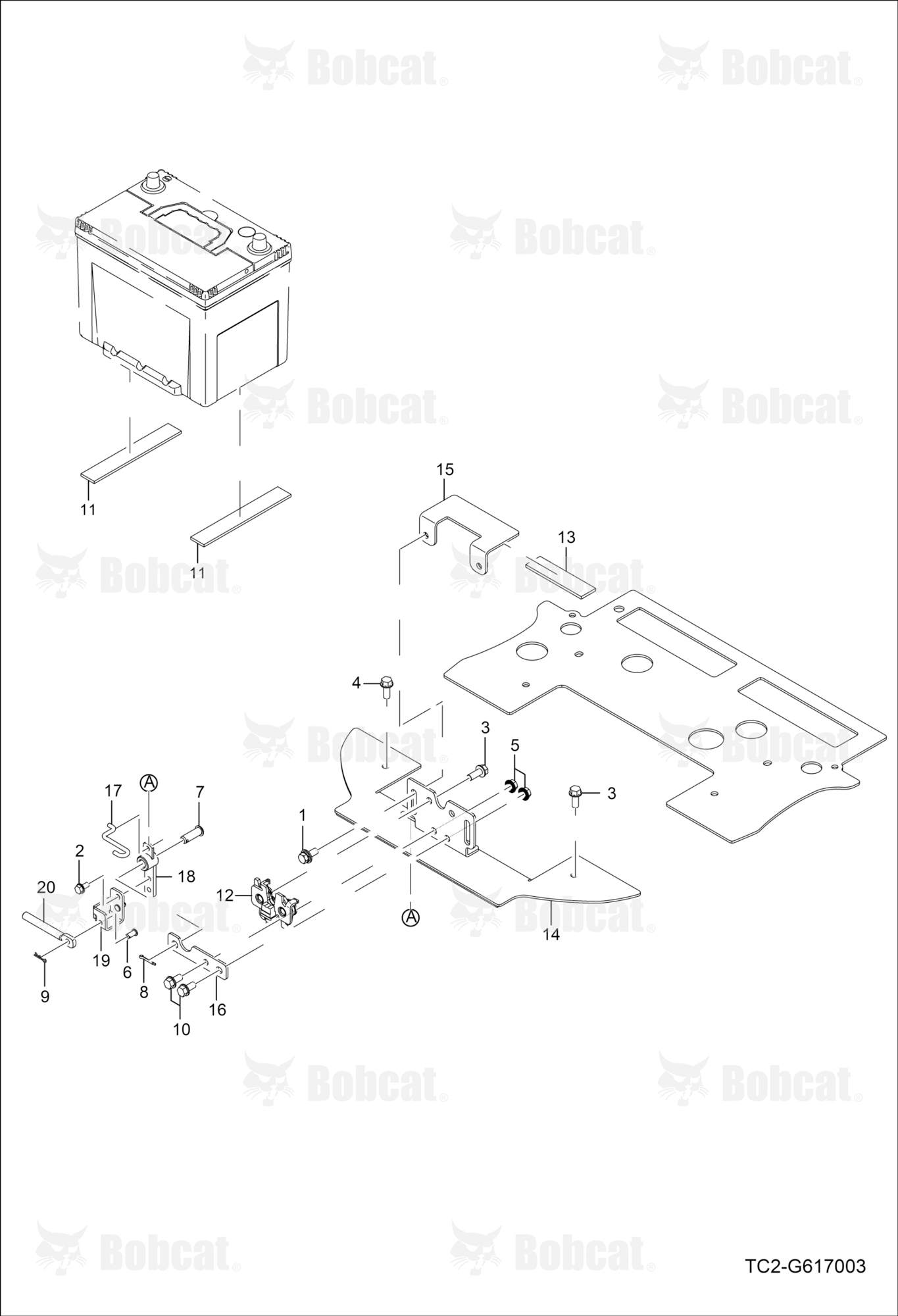 Battery Fixing Group