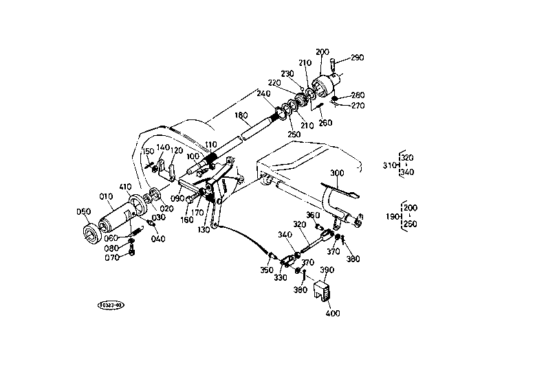 Clutch Pedal/Propeller Shaft