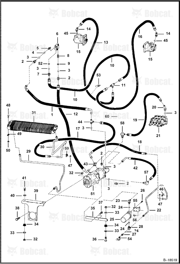 Hydrostatic Circuitry  503724001 - 503725999
