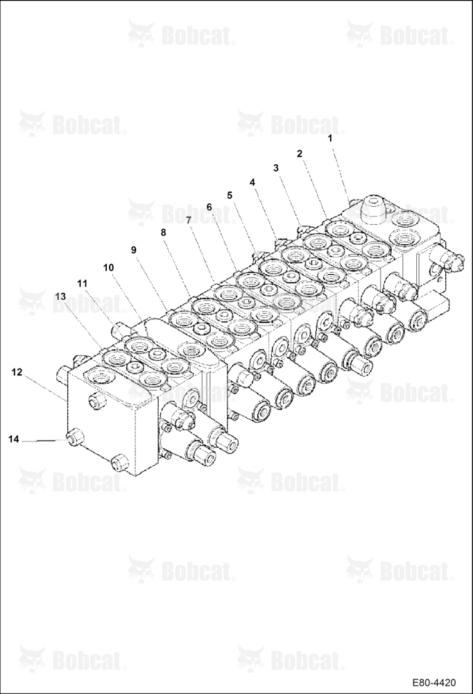Control Valve (W/2nd Auxiliary/Rotation)