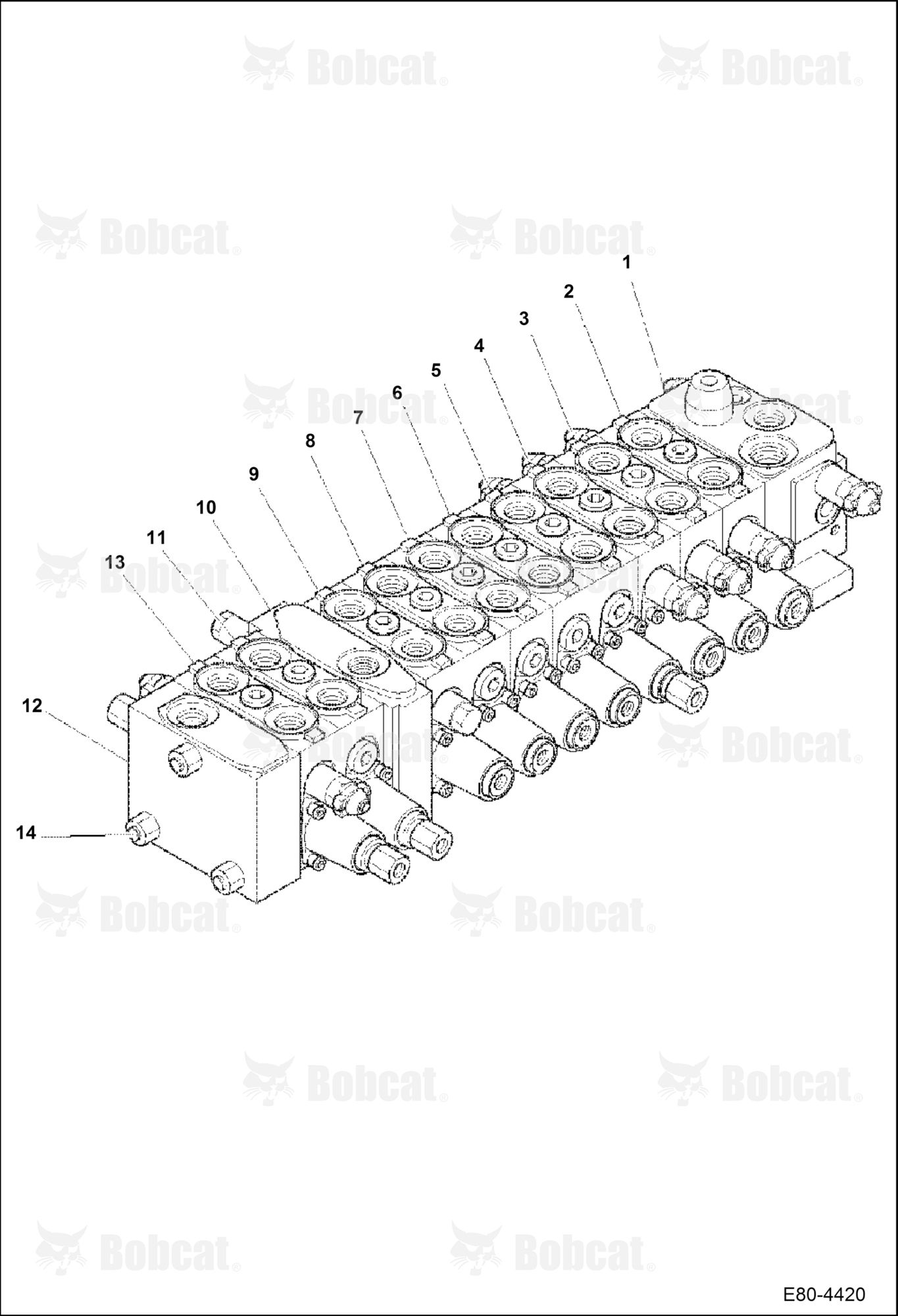 Control Valve (W/2nd Auxiliary/Rotation)