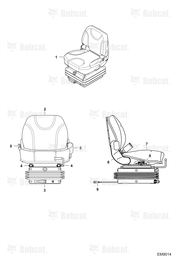 Seats (Basic) (Mechanical Suspension)