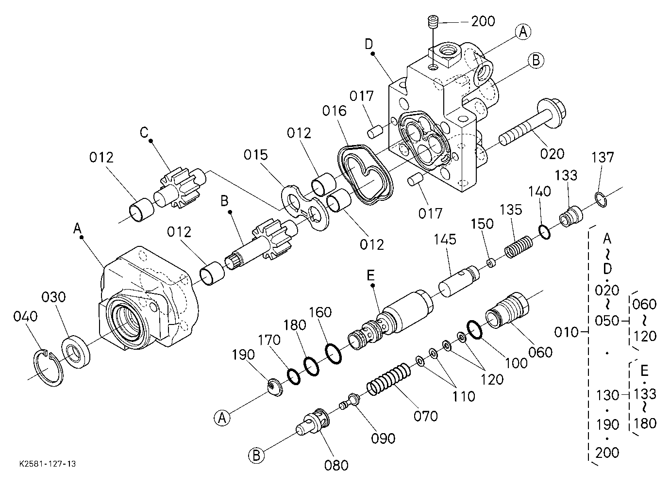 Hydraulic Pump [Component Parts]