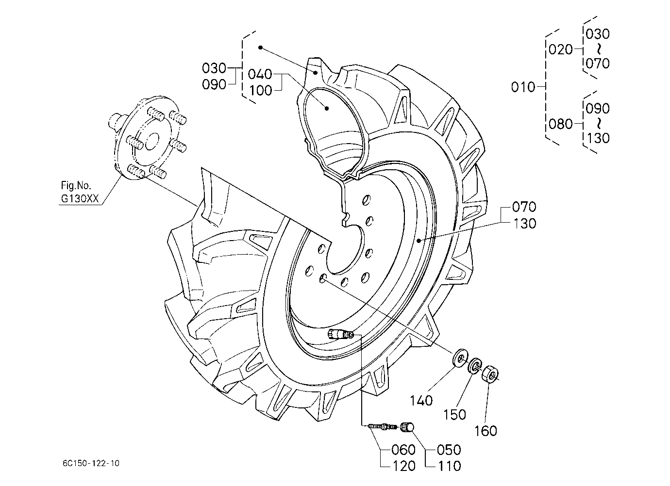 Front Wheel(6.00-12) [Au][Nz]