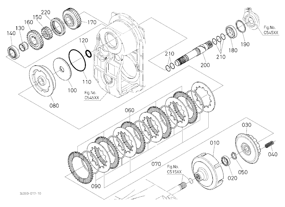 Pto Shaft Housing Inner (Clutch)