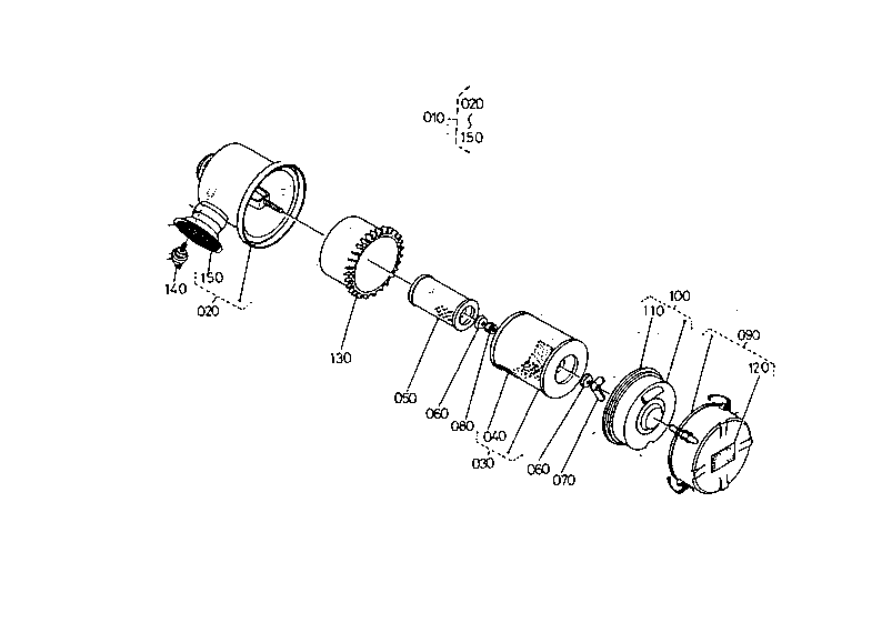 Double Air Cleaner [Section Parts]