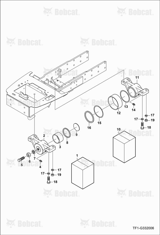 Front Axle Bracket Group