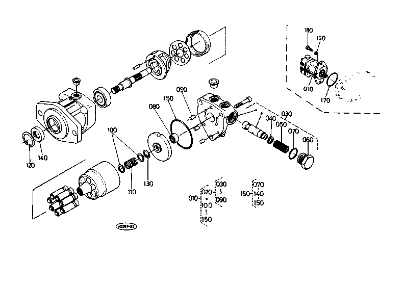 Drive Motor and Component Parts Except [Swe]