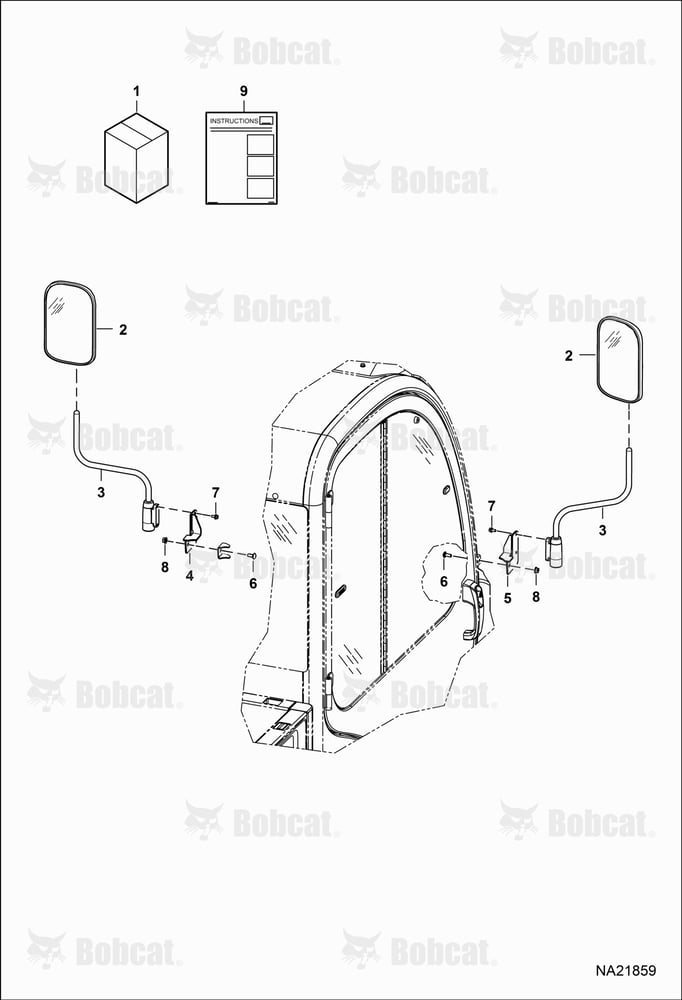 Side Mirror Kit