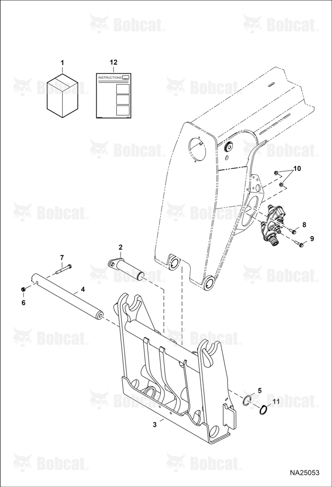 Attachment Carriage Kit (Quick-tach)
