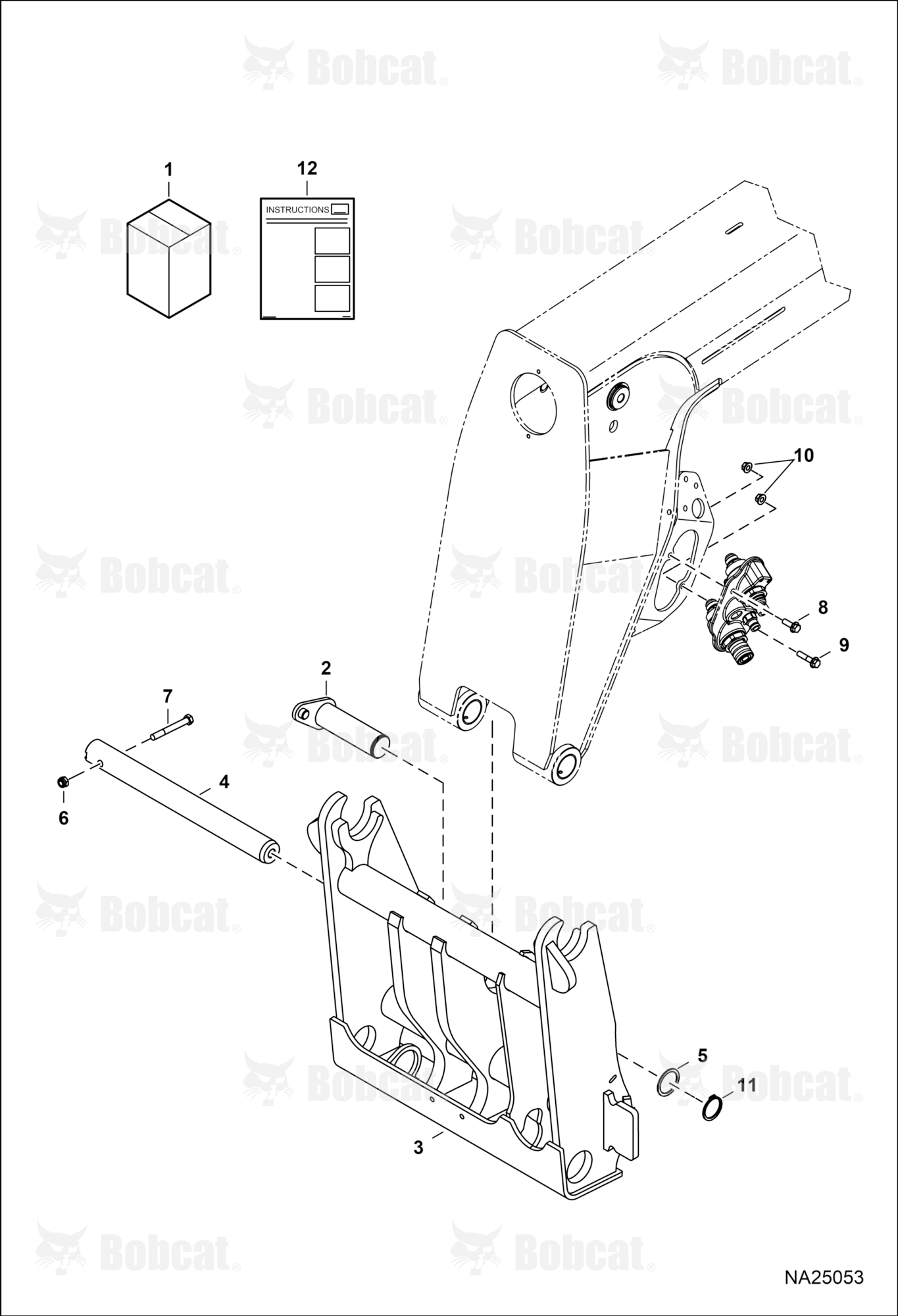 Attachment Carriage Kit (Quick-tach)