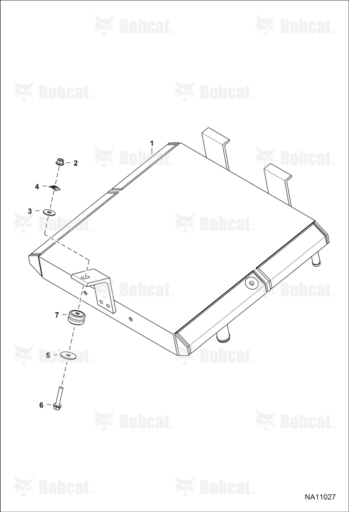 RADIATOR/COOLER Assembly AZN411401 & Above