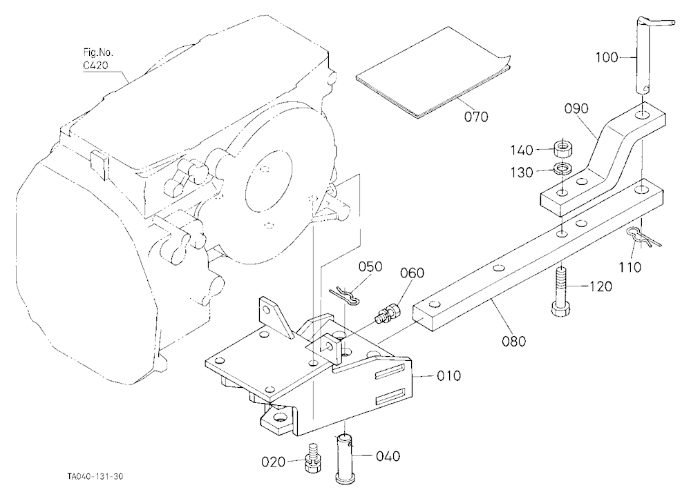 Swinging Drawbar/Clevis Drawbar [Option]