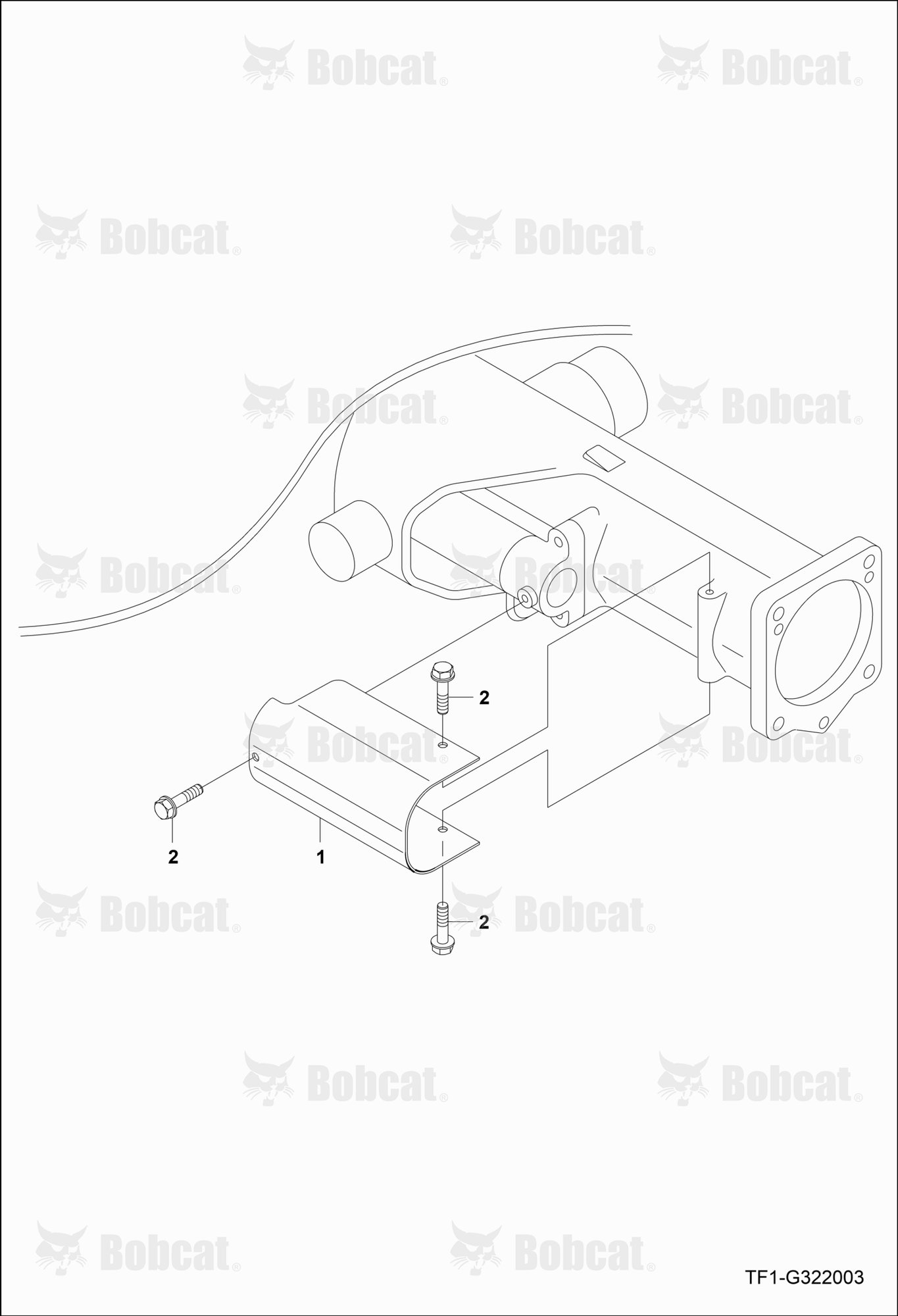 Steering Cylinder Cover Group