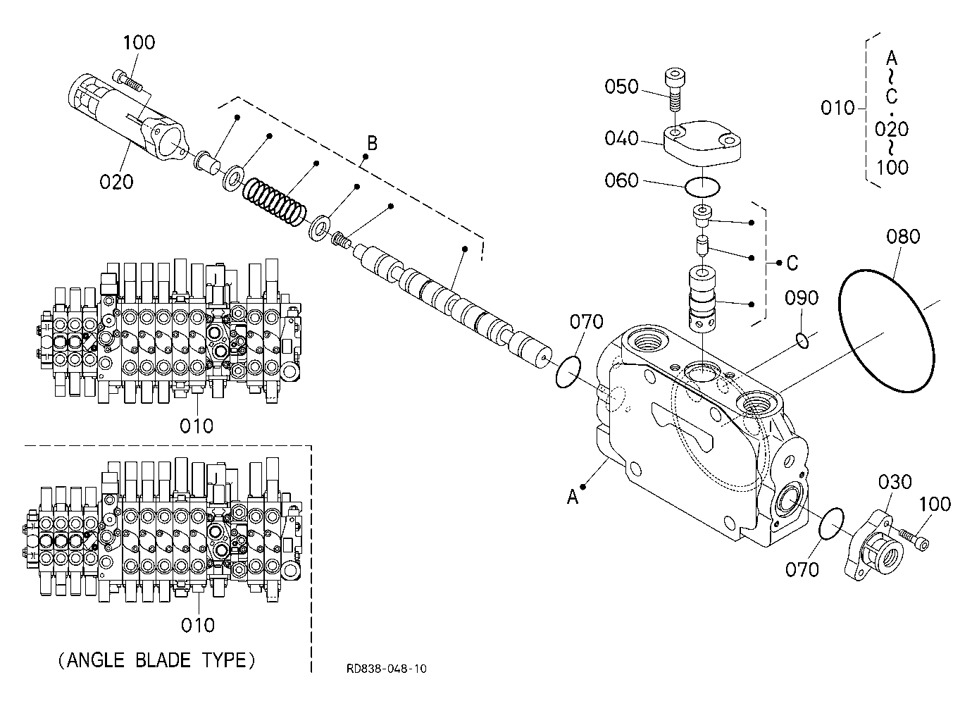Spool Section (Travel Right)