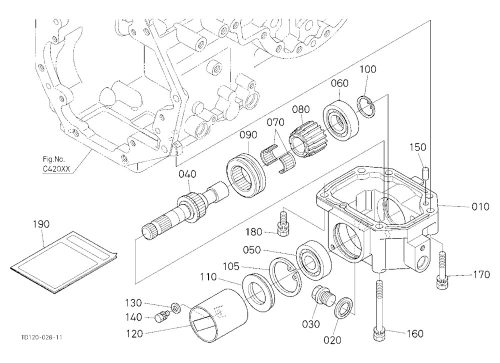 Mid Pto (Case) (W/G No.L8387) [Option]