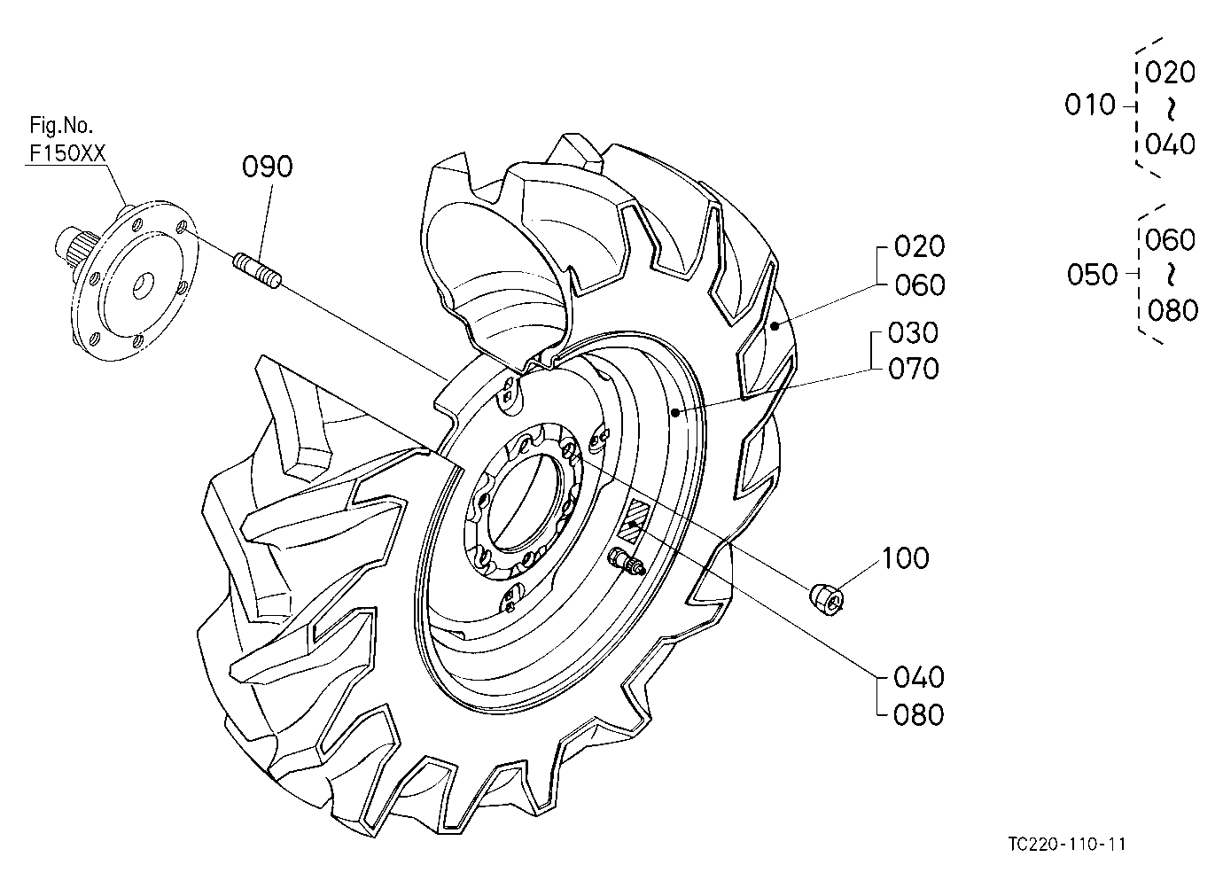 Front Wheel (7.2-16 R1)