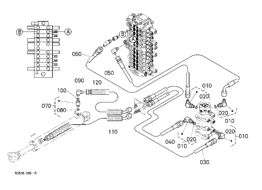Oil Piping (Angle Blade)