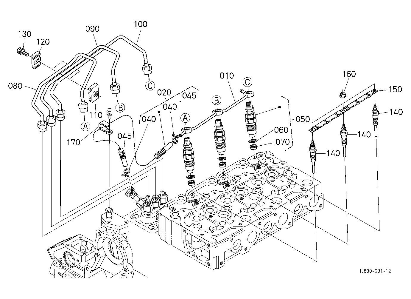 Nozzle Holder And Glow Plug