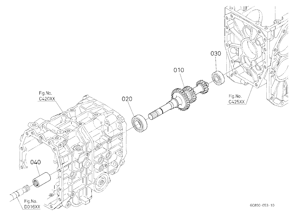 Range Gear Shaft