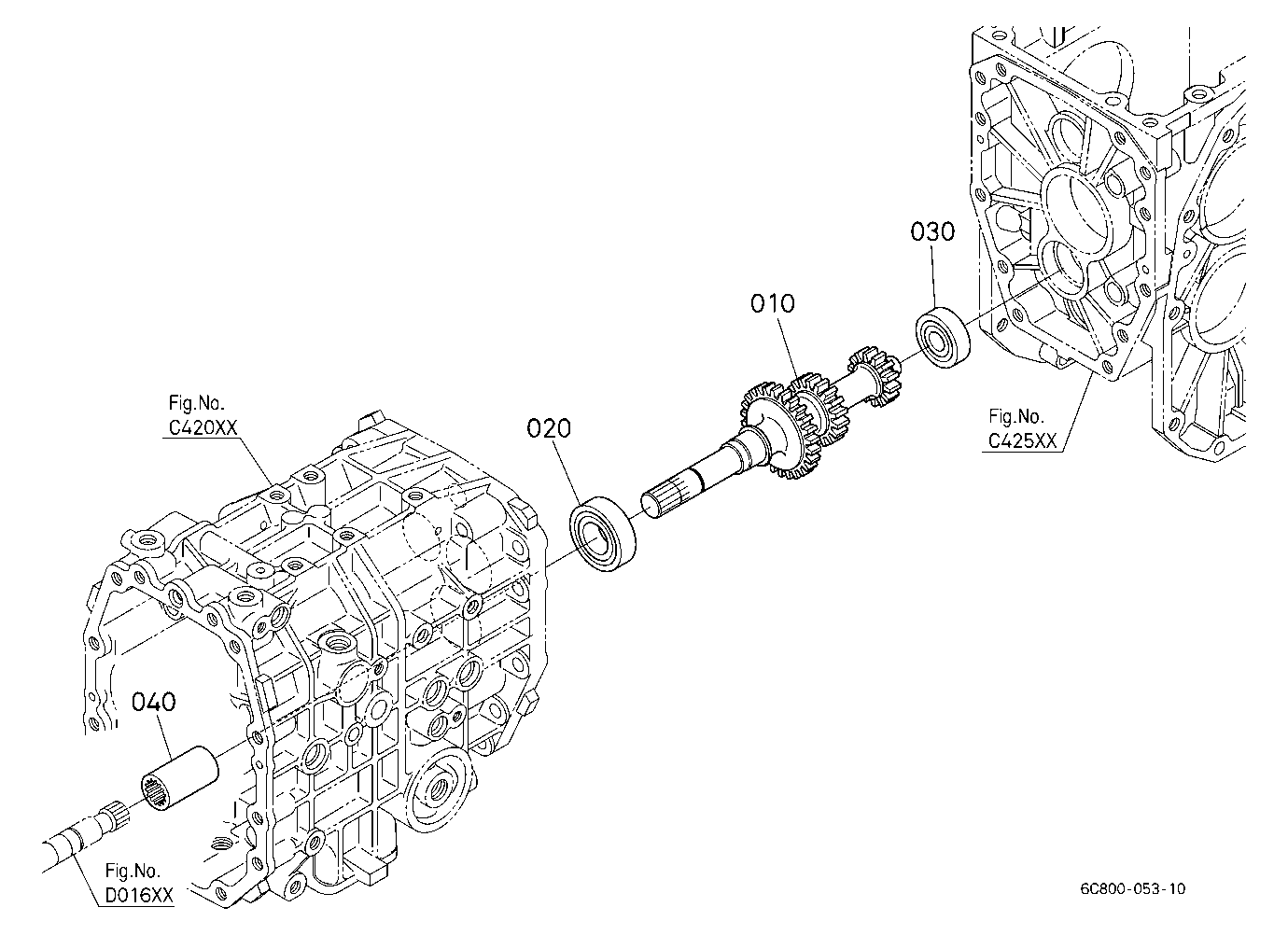 Range Gear Shaft