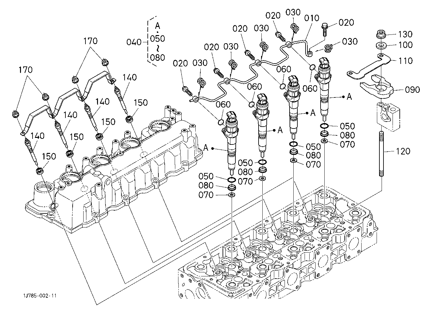 Nozzle Holder And Glow Plug