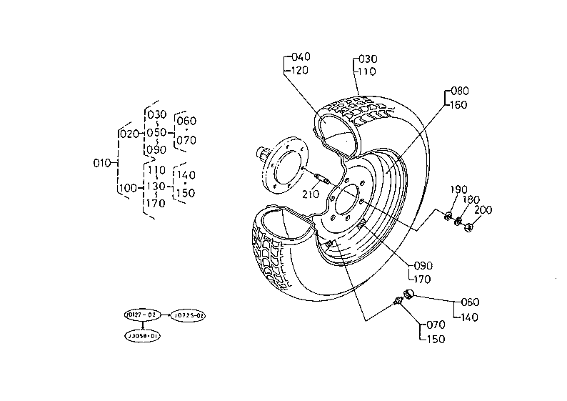 Front Wheel (212/80-D15)