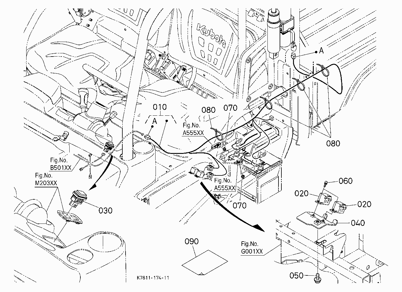 ELECTRIC BED LIFT KIT (SWITCH/RELAY) (W/G No.V0866