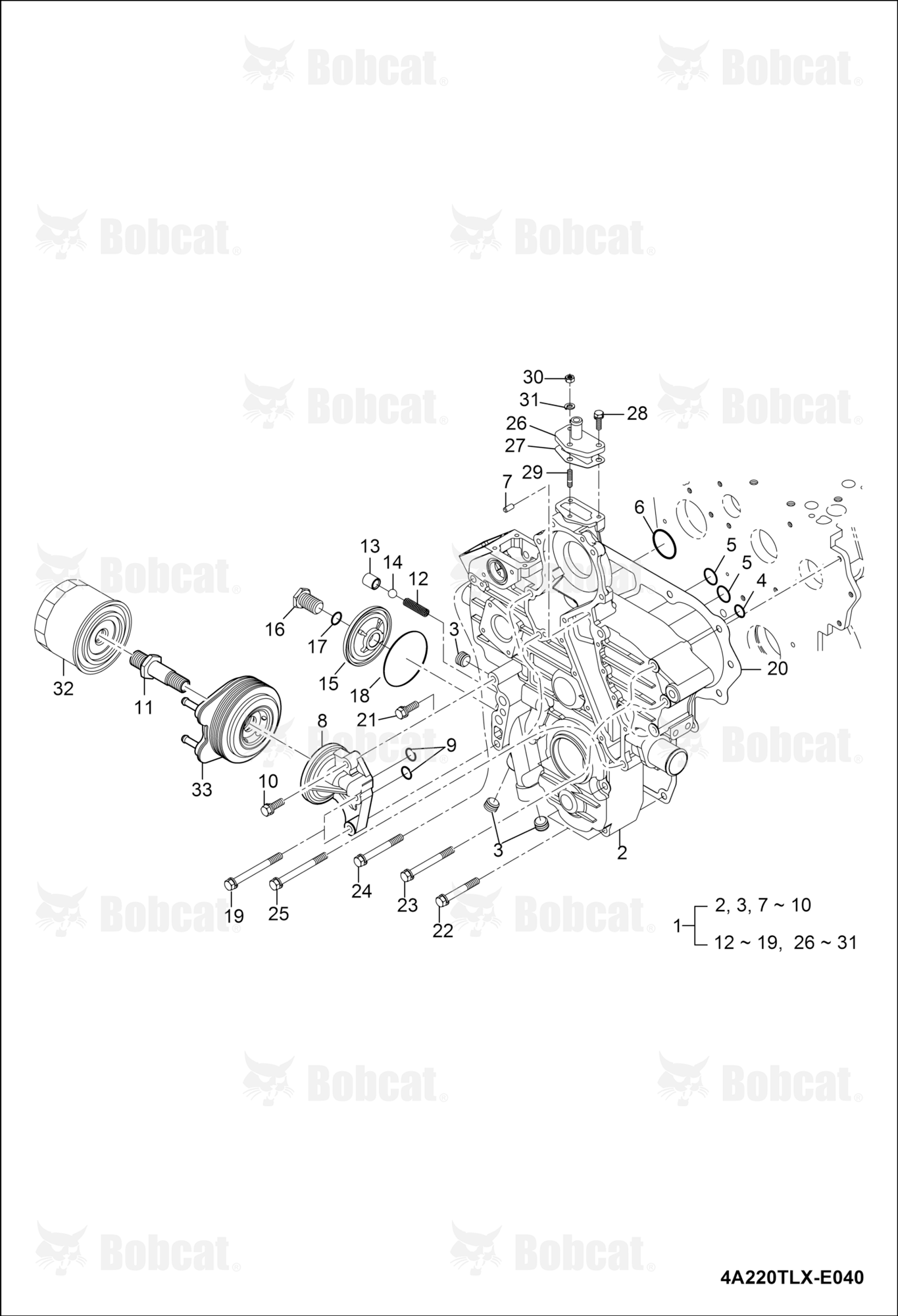 Gear Case Group