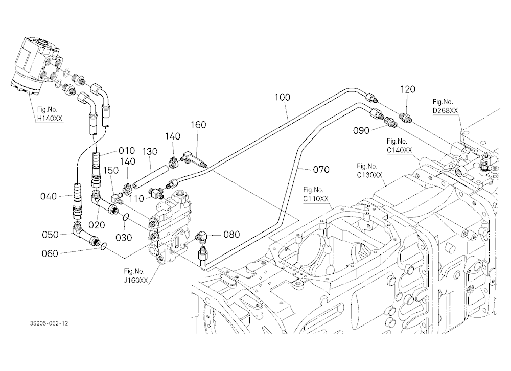 Hydraulic Oil Line (Steering/Pto)