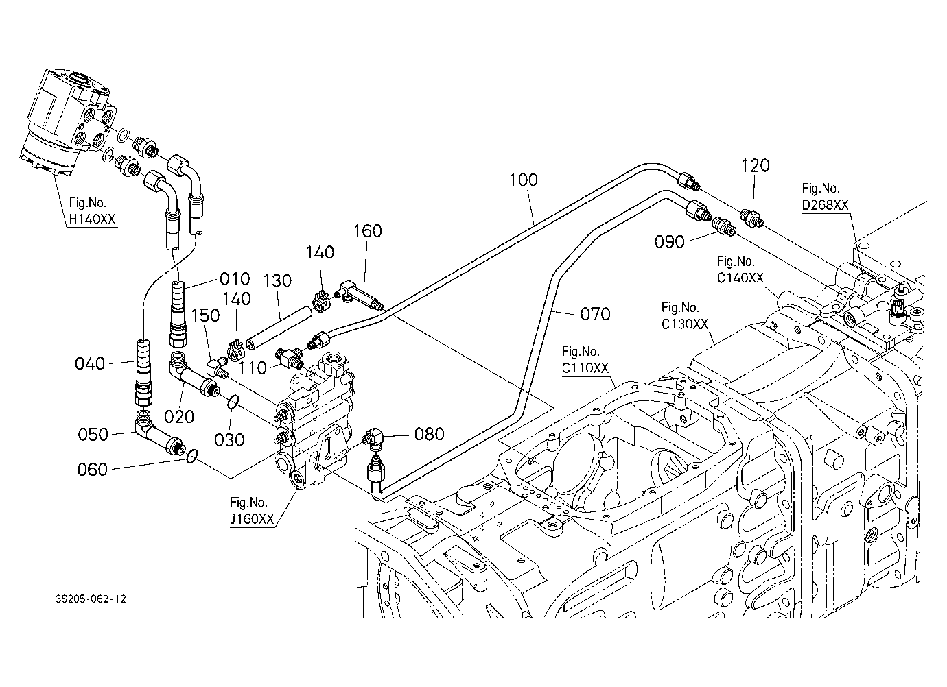 Hydraulic Oil Line (Steering/Pto)