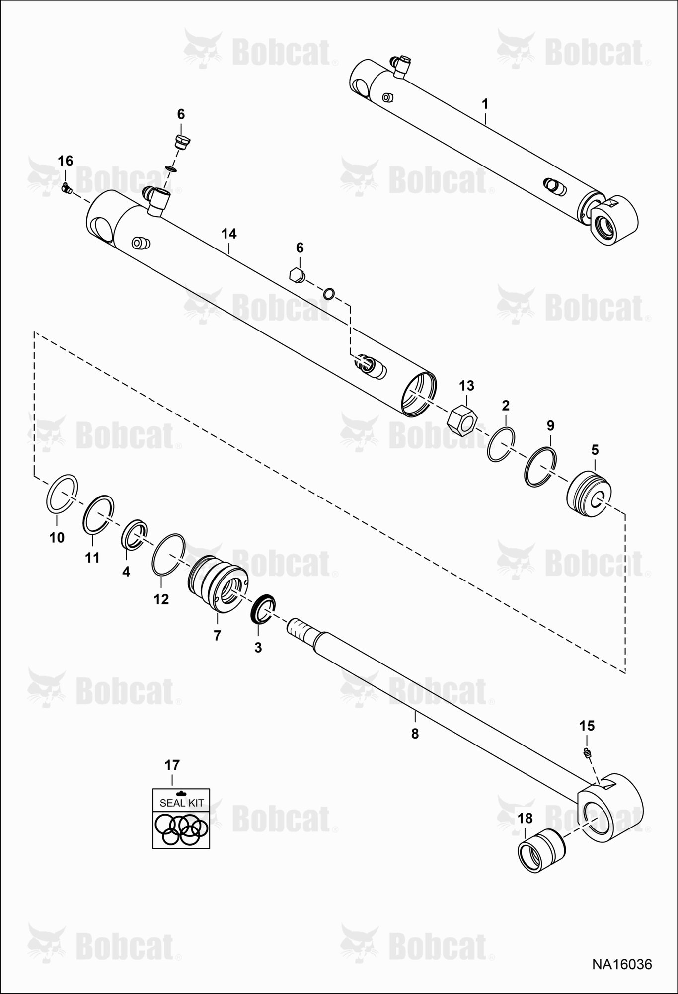Bucket Cylinder