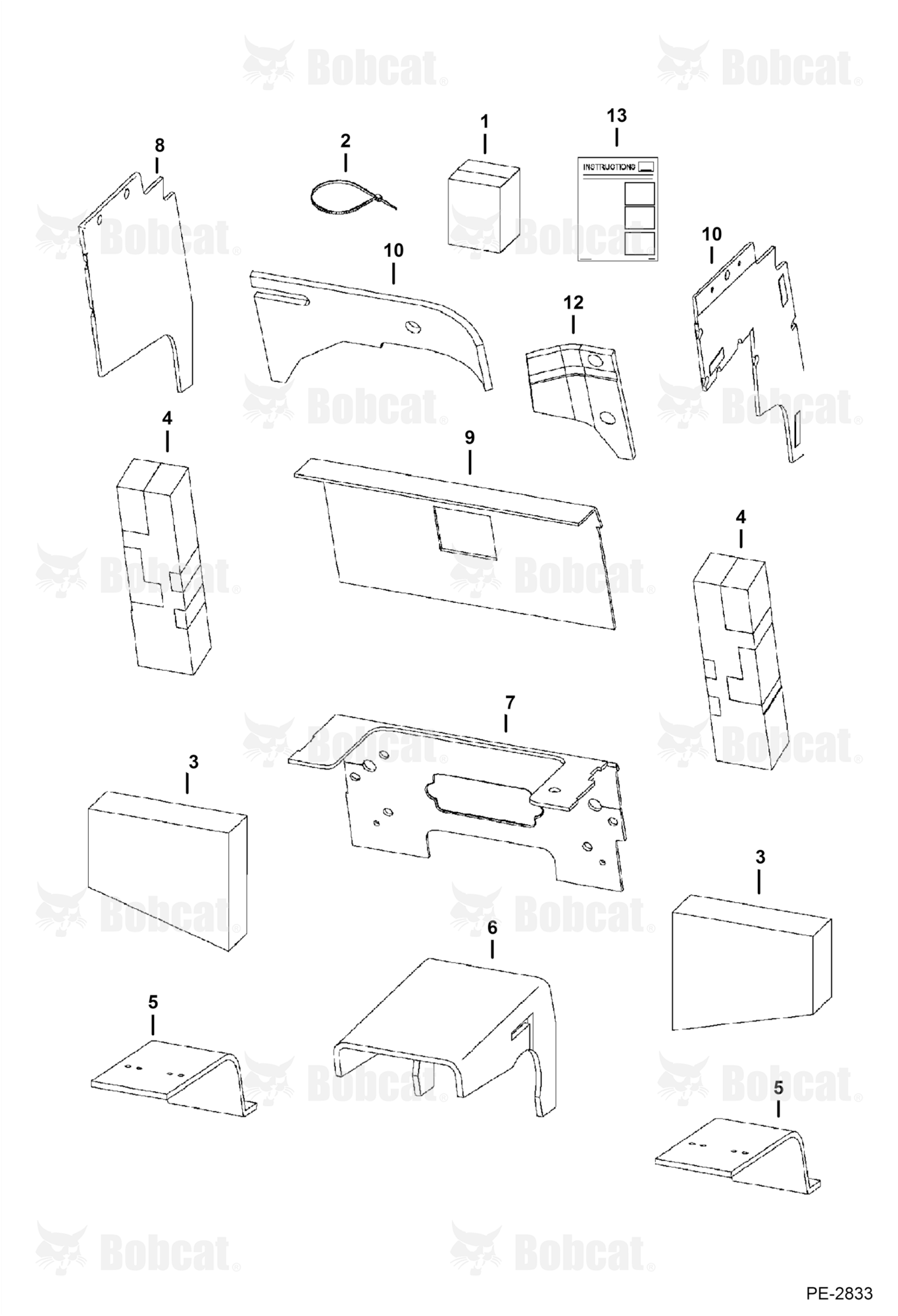 SOUND/NOISE Reduction Option (SJC)  530711001 - 530714202, 530811001 - 530811539