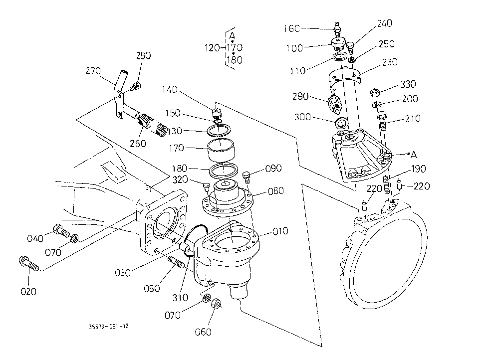 Bevel Gear Case Lh