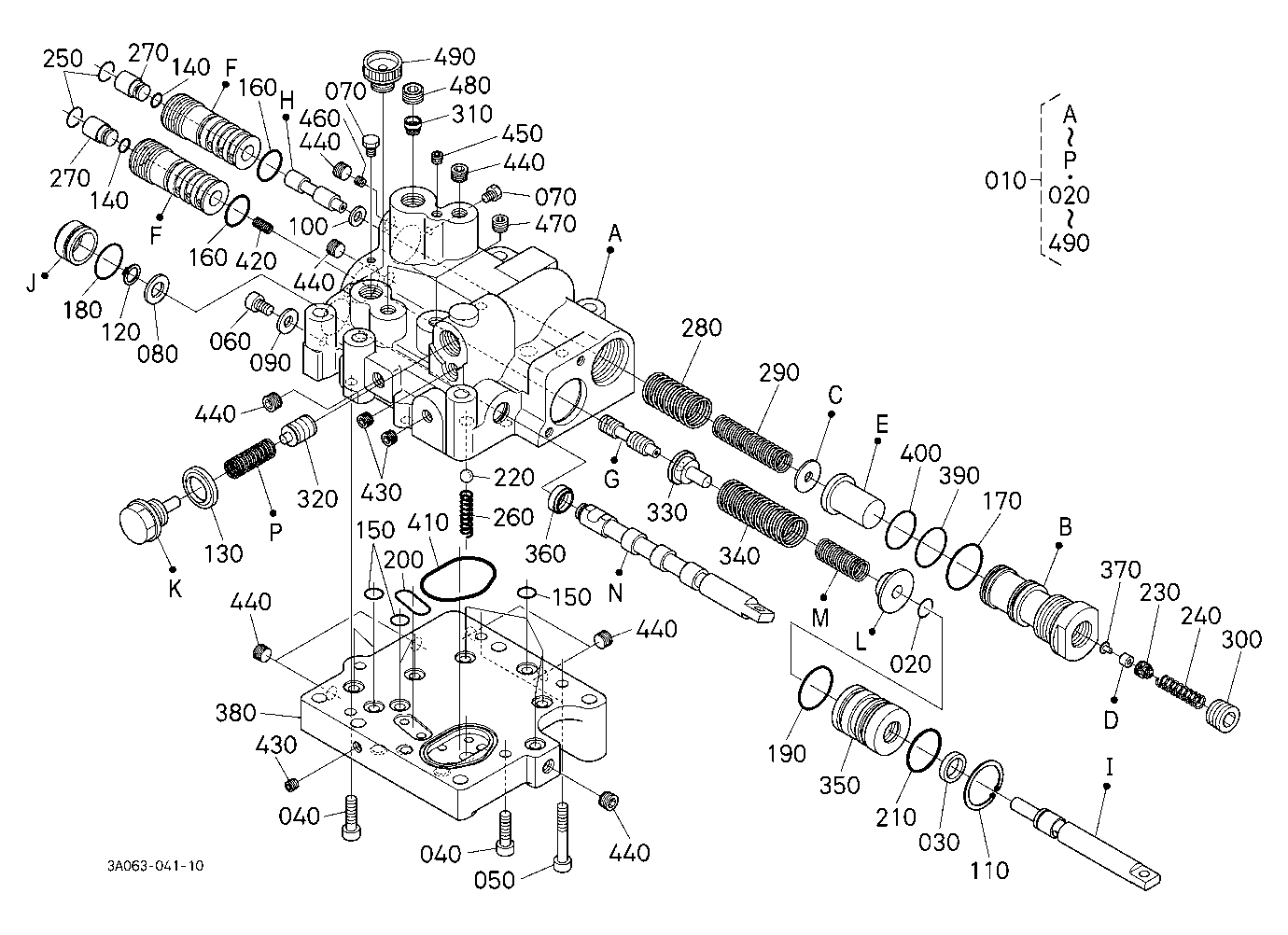 Shuttle Valve [Component Parts] [Rops Type] [New]