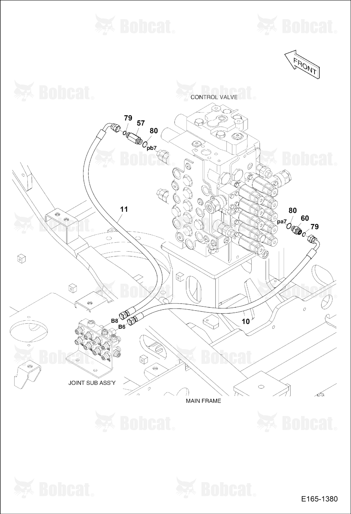 Pilot Piping (Four)(Bucket)