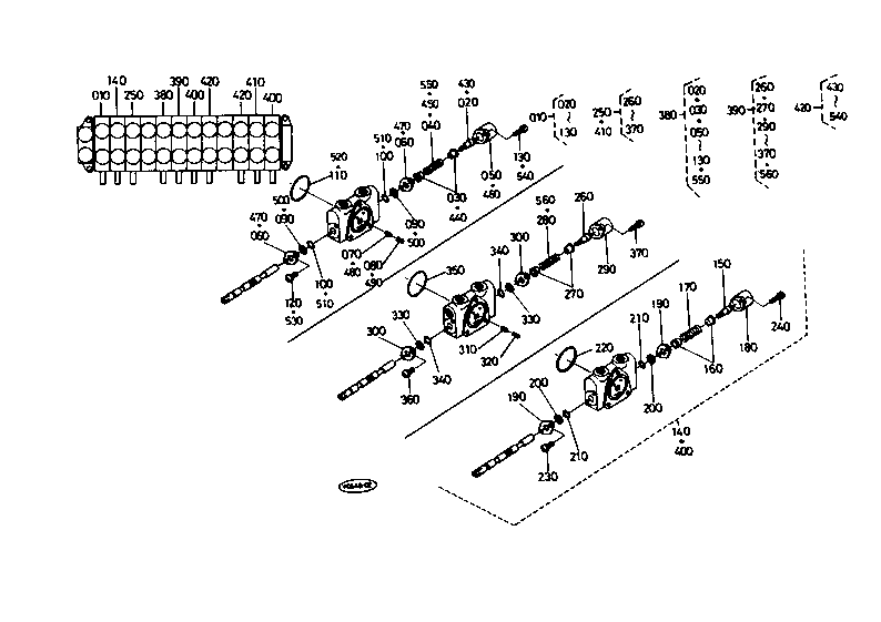 Control Valve (3)(S/P) Spool Section [Kh-41(H)]