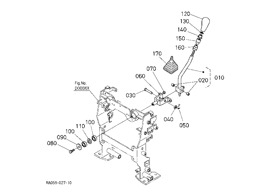 Control Lever (Lh)