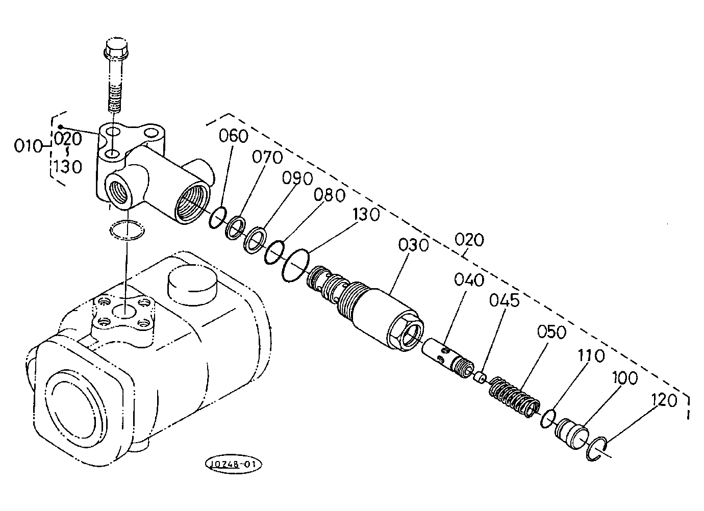 Priority Valve [With Wet Clutch] [Component Parts]