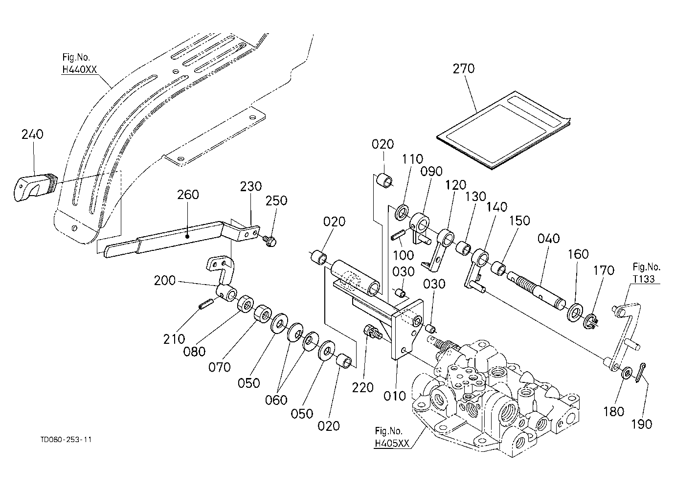 Position Control Lever (With Draft) (W/G No.L8312)