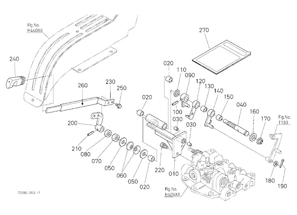 Position Control Lever (With Draft) (W/G No.L8312)