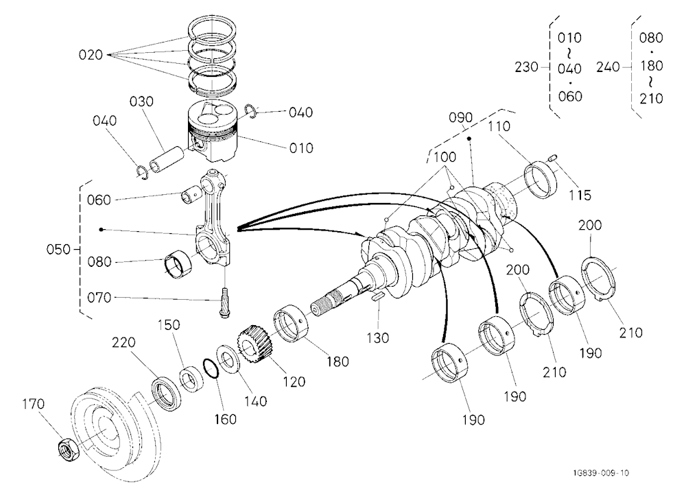 Piston And Crankshaft