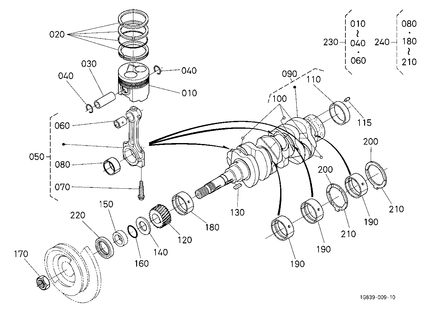 Piston And Crankshaft
