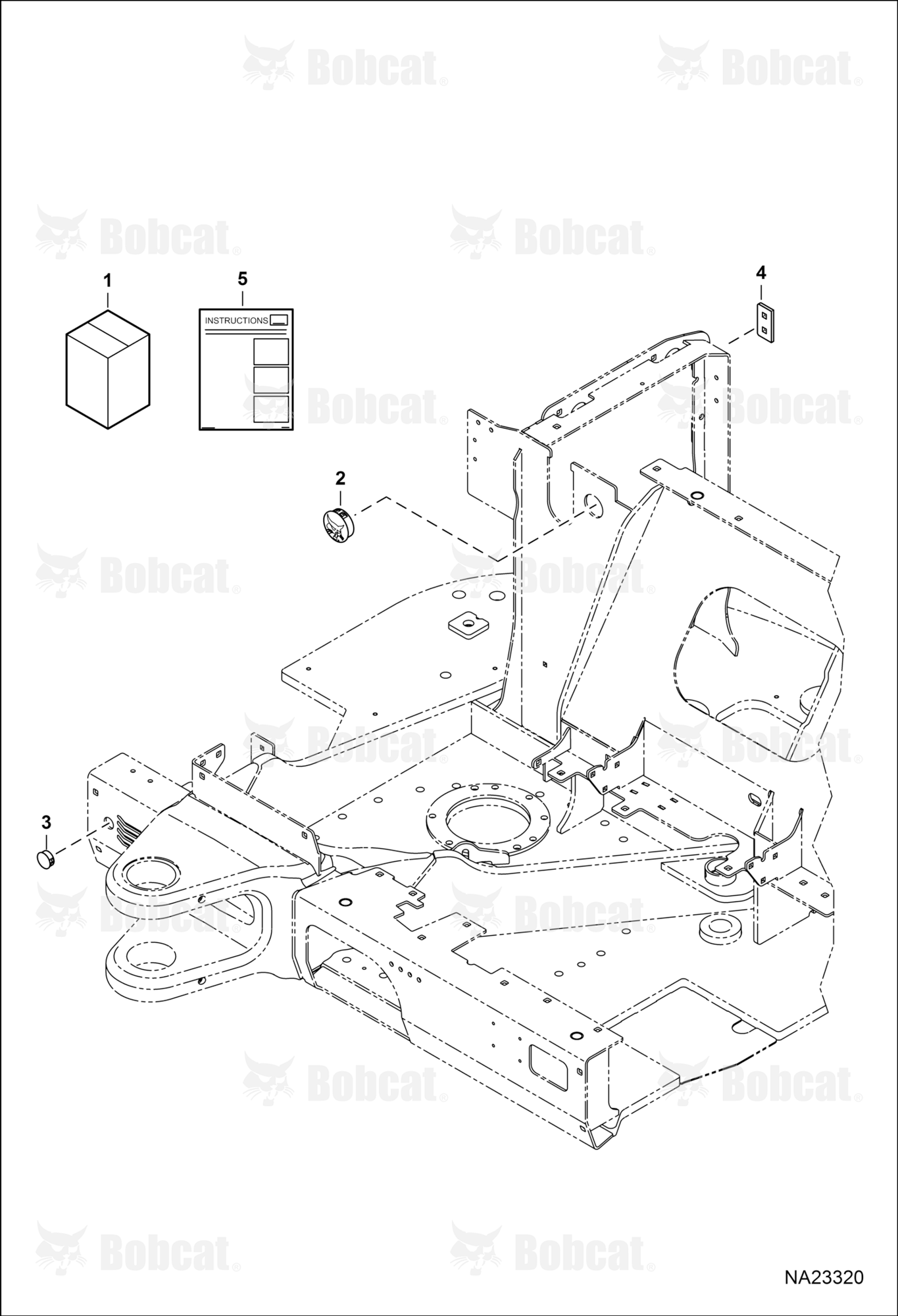Upperstructure Kit (Replacing E85 Upperstructure 7299332 W/ E88 Upperstructure 7363063)