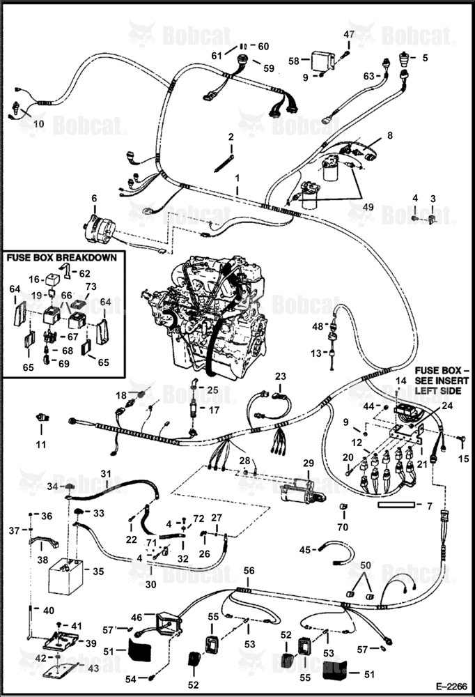 Engine Electrical Circuitry (W/ B.O.S.S. Option)