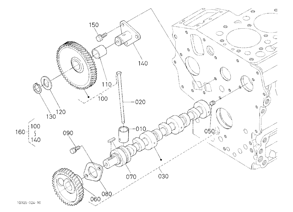 Camshaft And Idle Gear Shaft