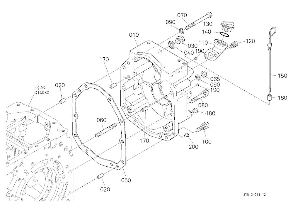 Transmission Case Rear Cover