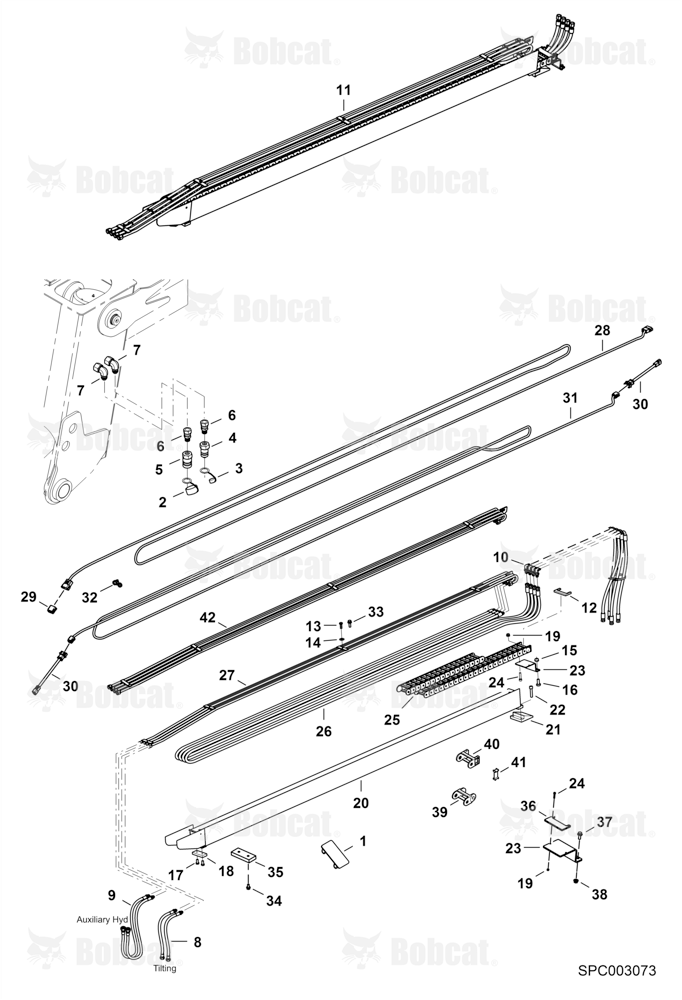 Boom Hydraulic Installation